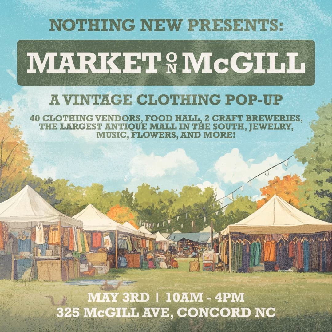 mail copy Vintage Vendor Fair at Gibson Mill